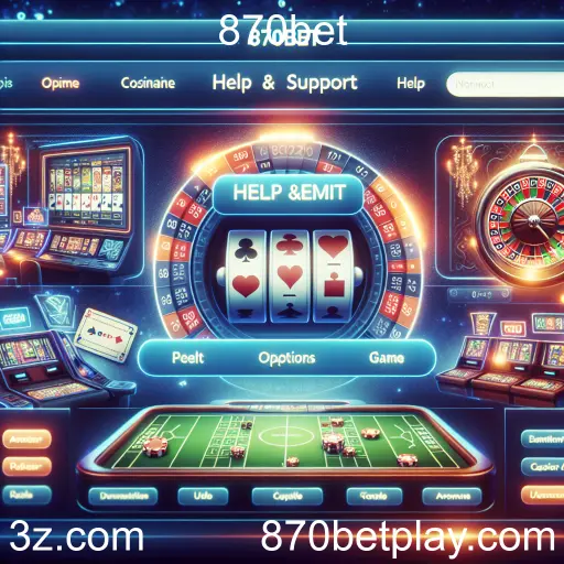 Explorando a Categoria de Ajuda e Suporte do 870bet